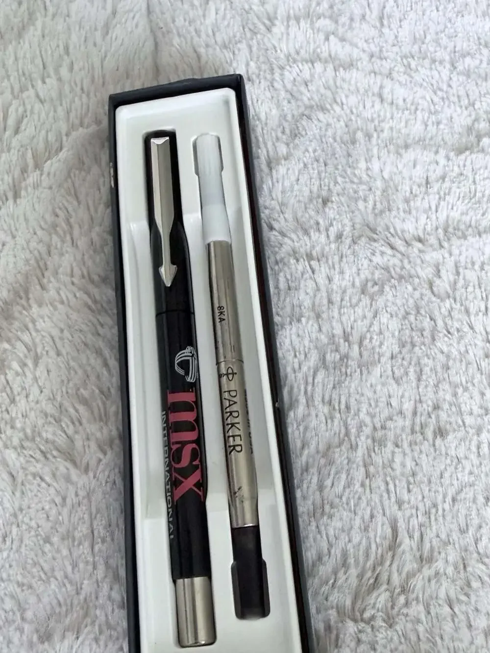 Vintage Parker Vector Rollerball Pen MSX International Promotional Corporate Gif